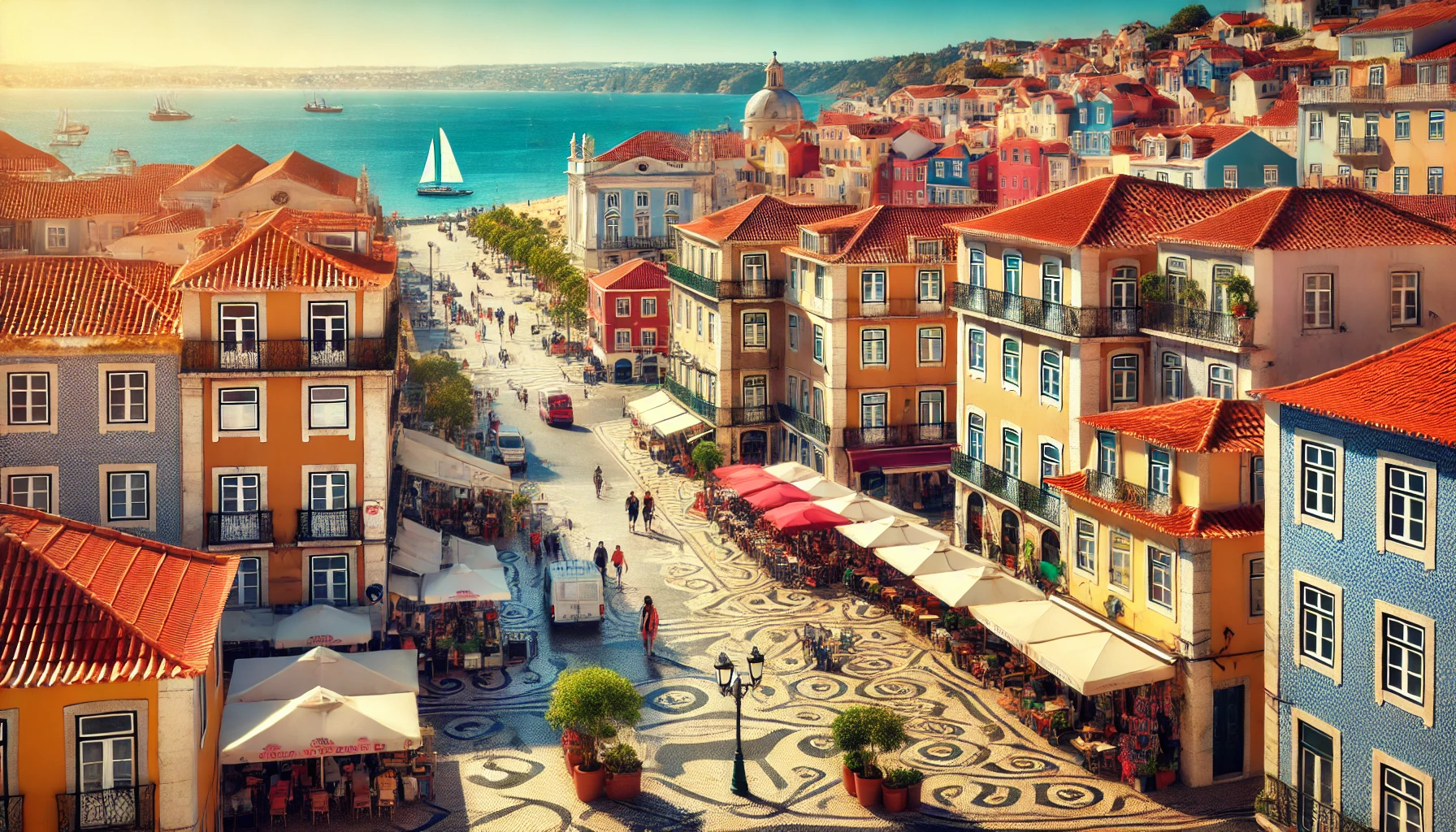 A picturesque view of a budget-friendly travel destination in Portugal.